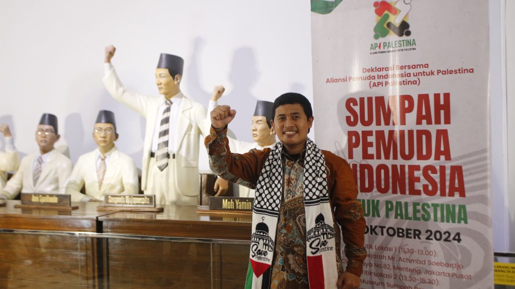 Sumpah Pemuda Indonesia untuk Palestina bergema di Museum Sumpah Pemuda 3 muhaimin